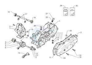 Ark AC 25 ONE- Matt Black 50 drawing Crankcase – Crankshaft