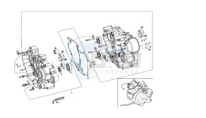 GPR - 125 CC VTHRG1A1A 4T drawing CRANKCASE