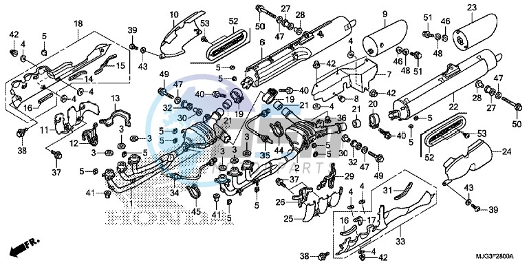 EXHAUST MUFFLER