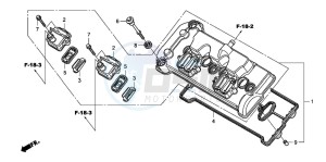 CBF600S drawing CYLINDER HEAD COVER (CBF600S8/SA8/N8/NA8)