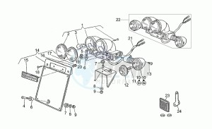 California 1100 EV (V11 EV Usa) EV (V11 EV Usa) drawing Taillight