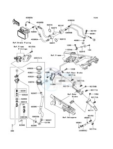 ZZR1400_ABS ZX1400FDFA FR GB XX (EU ME A(FRICA) drawing Rear Master Cylinder