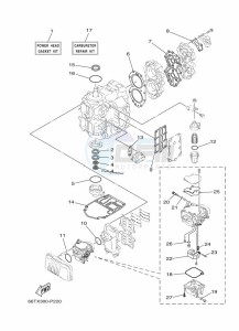 40XMHL drawing REPAIR-KIT-1