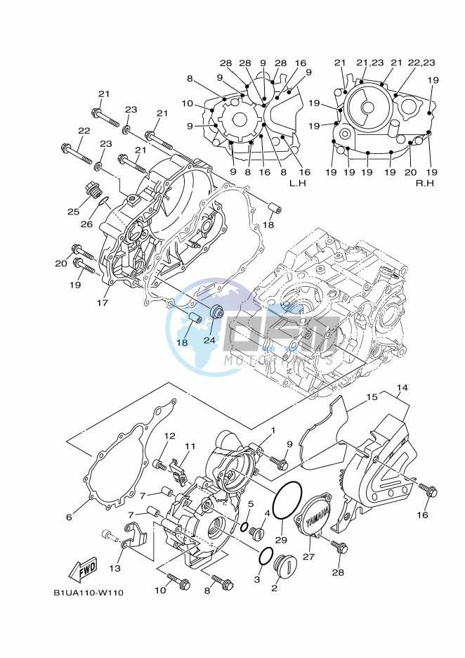 CRANKCASE COVER 1