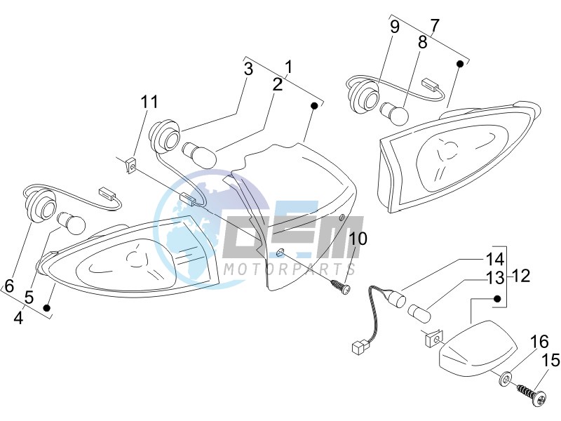 Tail light - Turn signal lamps