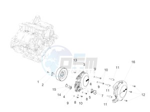 RSV4 1100 RACING FACTORY E4 ABS (NAFTA) drawing Flywheel cover