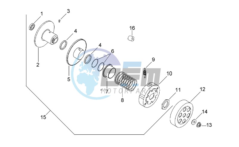 Carburettor - Oil pump