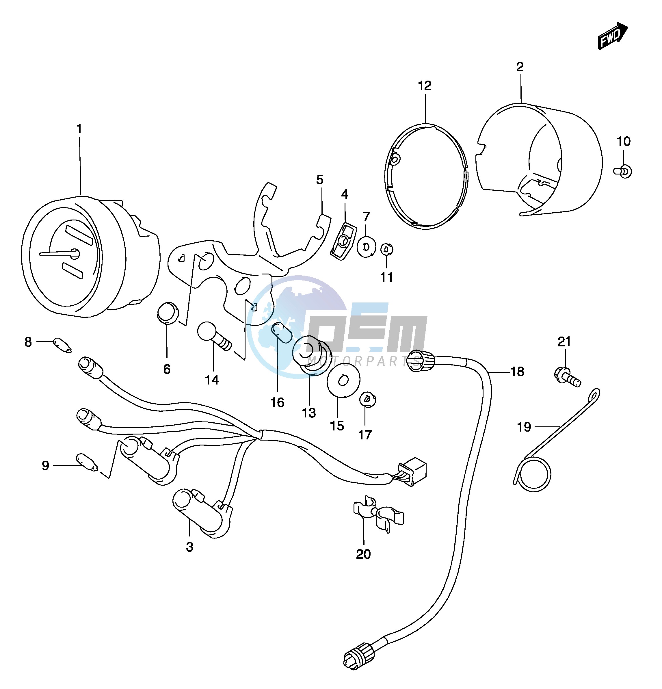 SPEEDOMETER (MODEL K3)