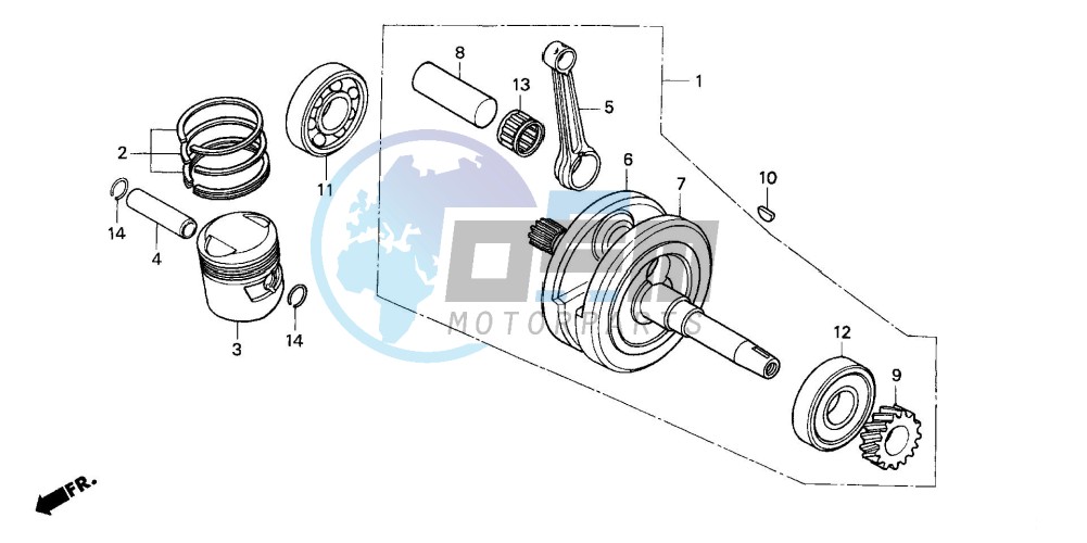 CRANKSHAFT/PISTON (2)