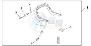 GL1800 drawing SPOILER ACCENT TR