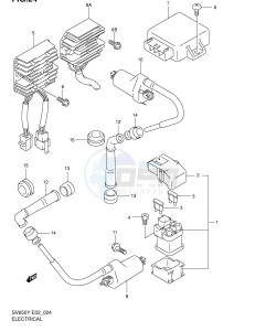 SV650 (E2) drawing ELECTRICAL