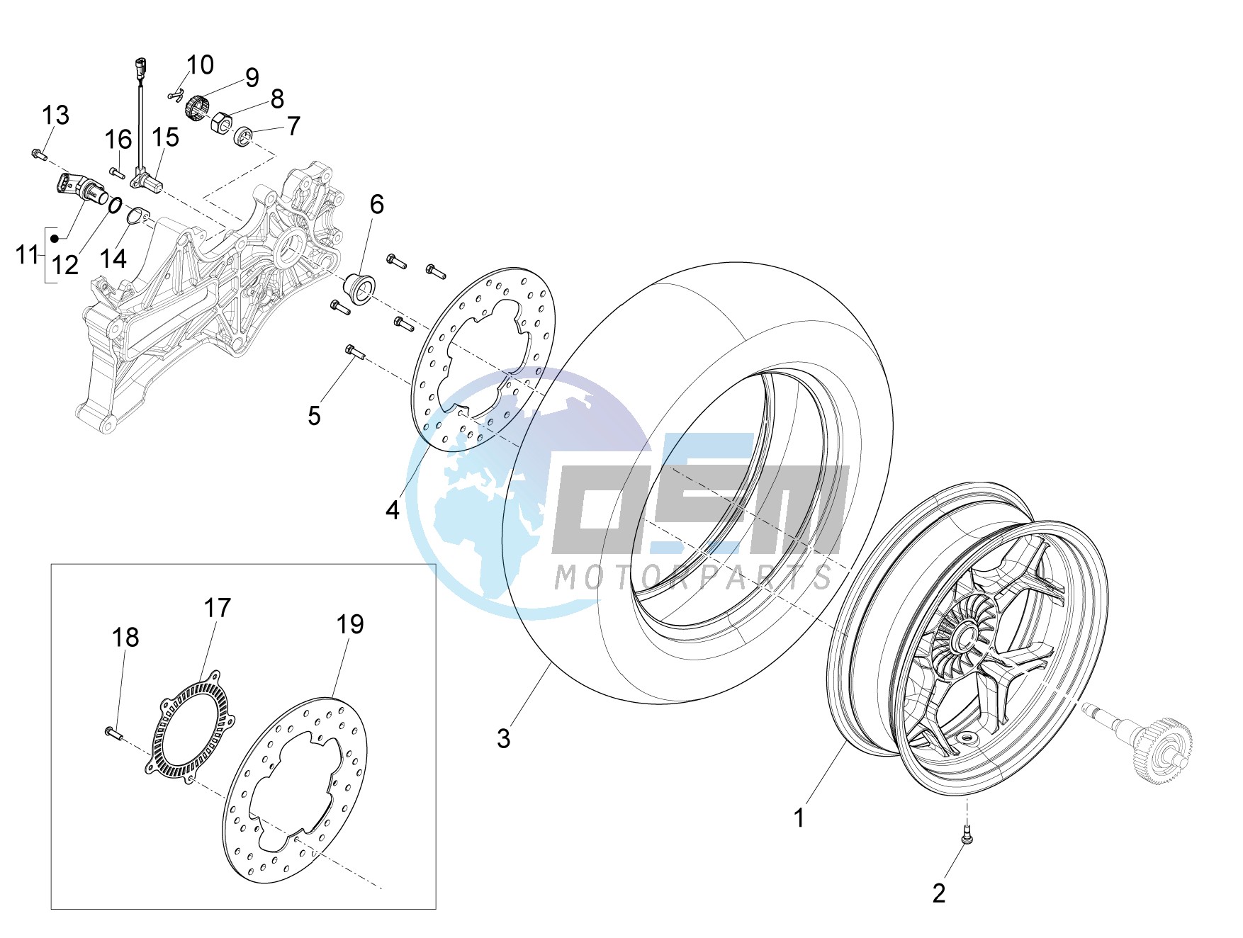 Rear Wheel