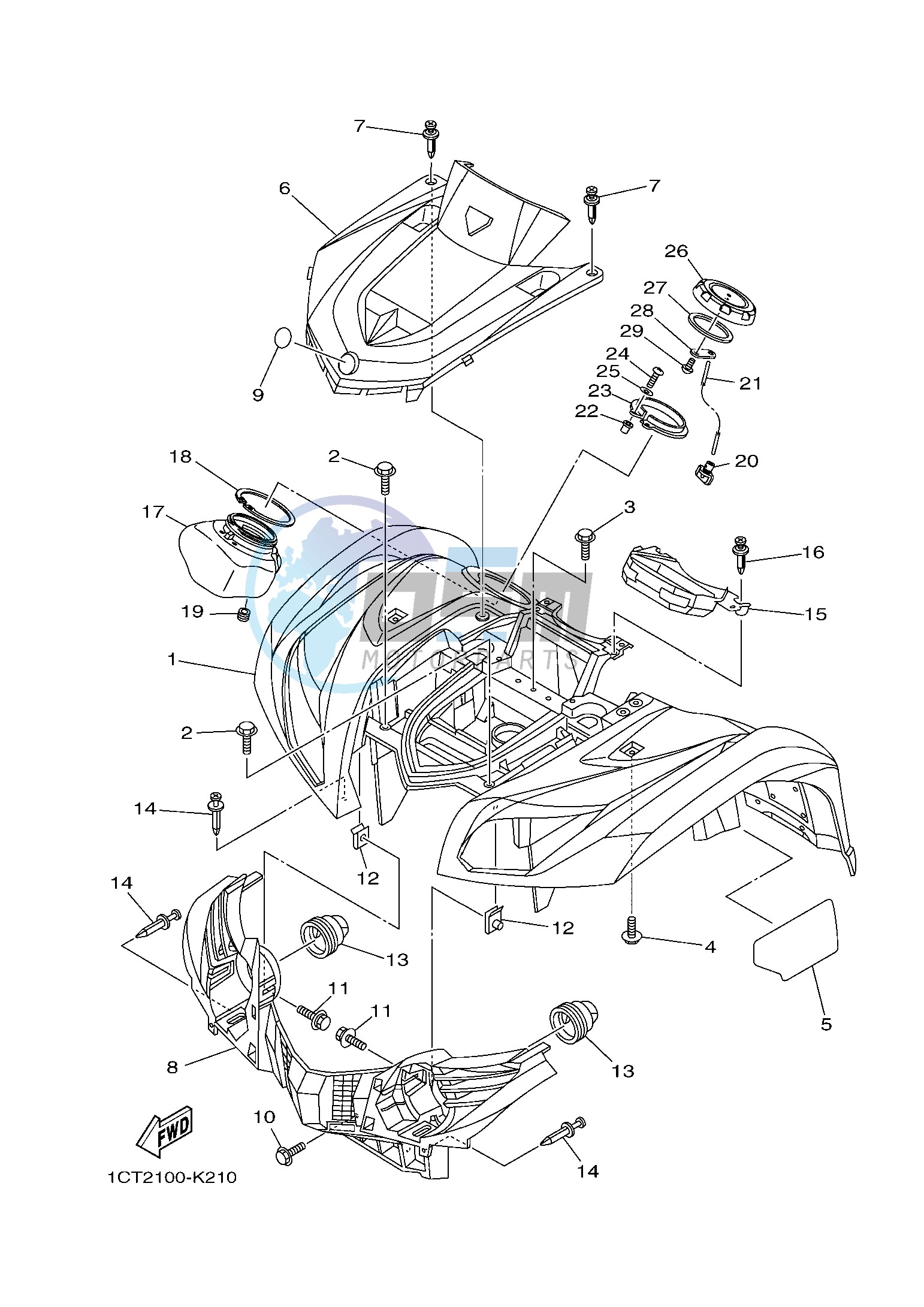 FRONT FENDER