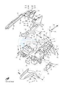 FJR1300A FJR1300A ABS (1MC7) drawing FENDER