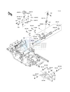 KAF 620 J [MULE 3010 TRANS4X4] (J6J-J8F) J8F drawing FRAME