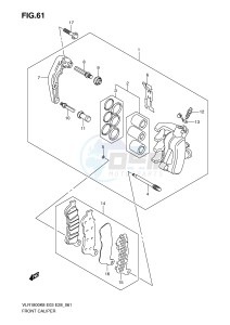 VLR1800 (E3-E28) drawing FRONT CALIPER