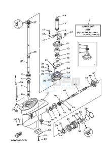 F25AETL drawing PROPELLER-HOUSING-AND-TRANSMISSION-1