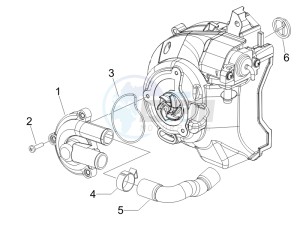 Beverly 250 (USA) USA drawing Cooler pump