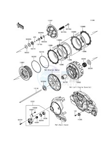 VULCAN 1700 NOMAD ABS VN1700DFF GB XX (EU ME A(FRICA) drawing Clutch