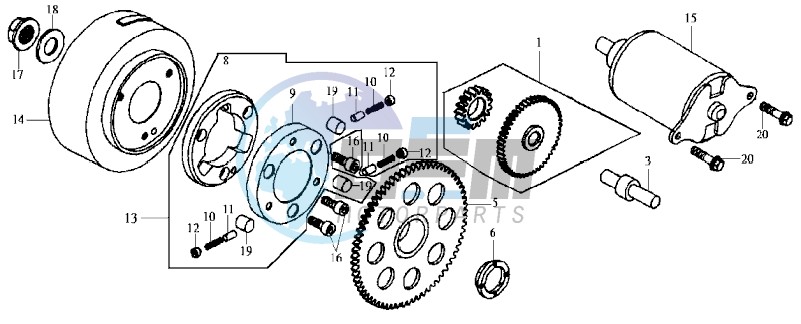 STARTER CLUTCH