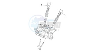 RSV 1000 Tuono drawing Valves pads