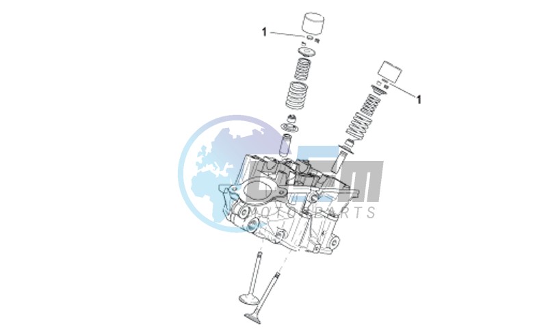 Valves pads