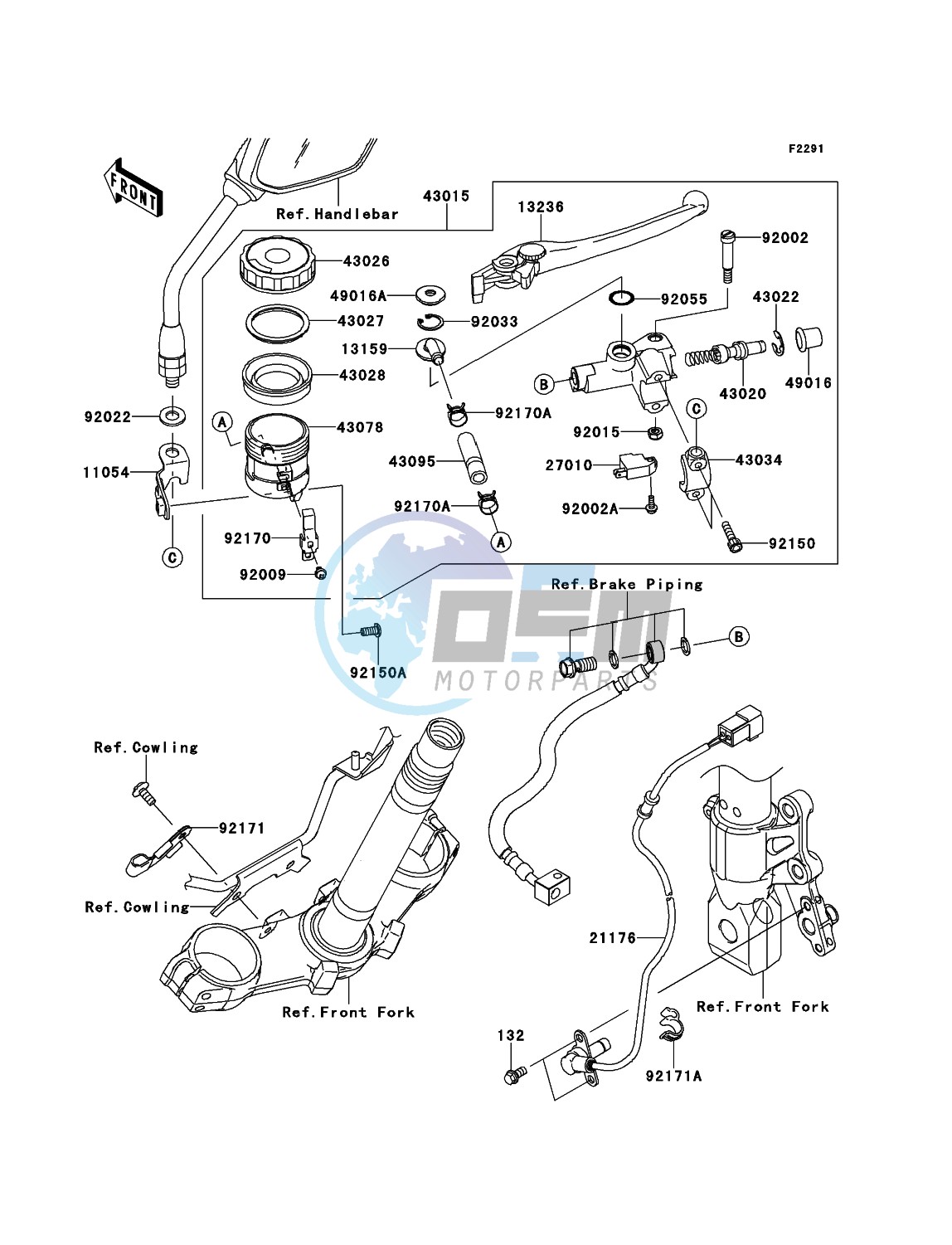 Front Master Cylinder