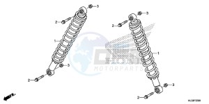 SXS700M4H Europe Direct - (ED) drawing REAR CUSHION