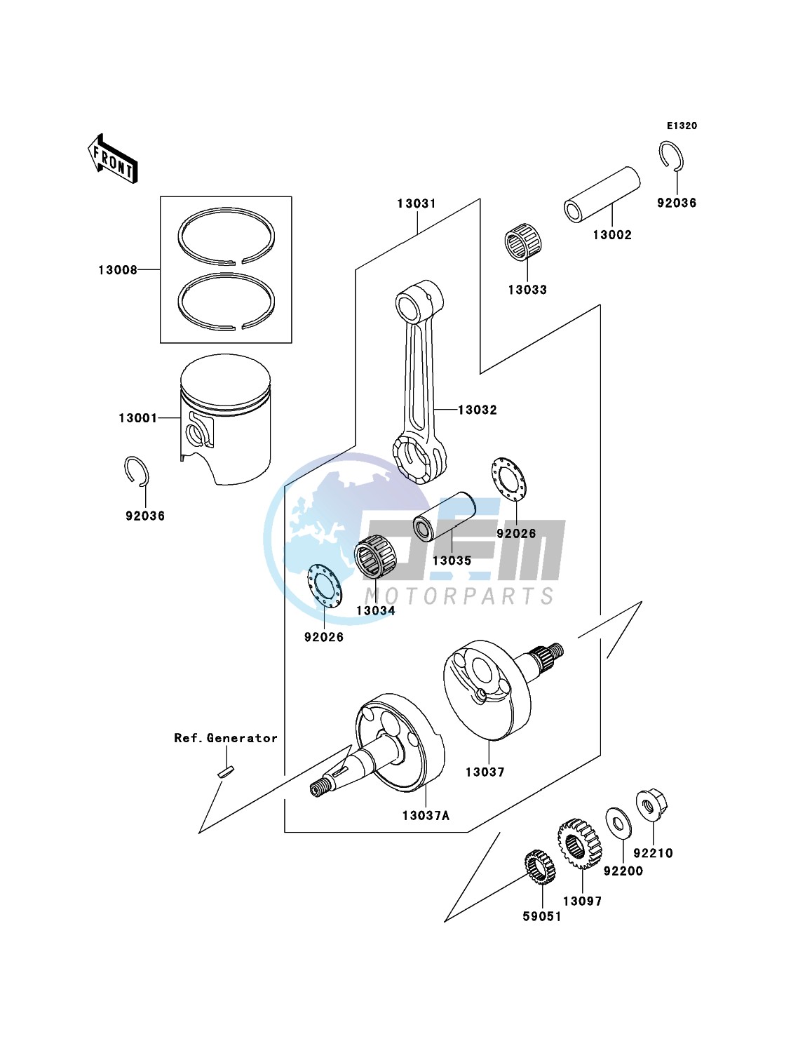 Crankshaft/Piston(s)