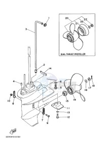 9-9F drawing PROPELLER-HOUSING-AND-TRANSMISSION-2