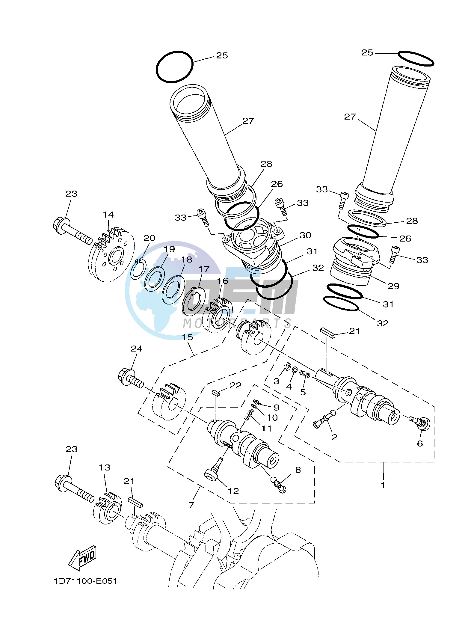 CAMSHAFT & CHAIN