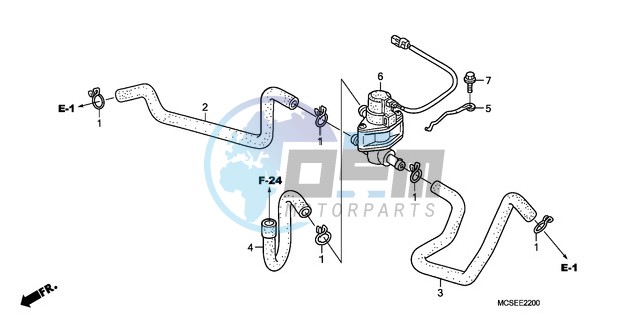 AIR INJECTION CONTROL VALVE