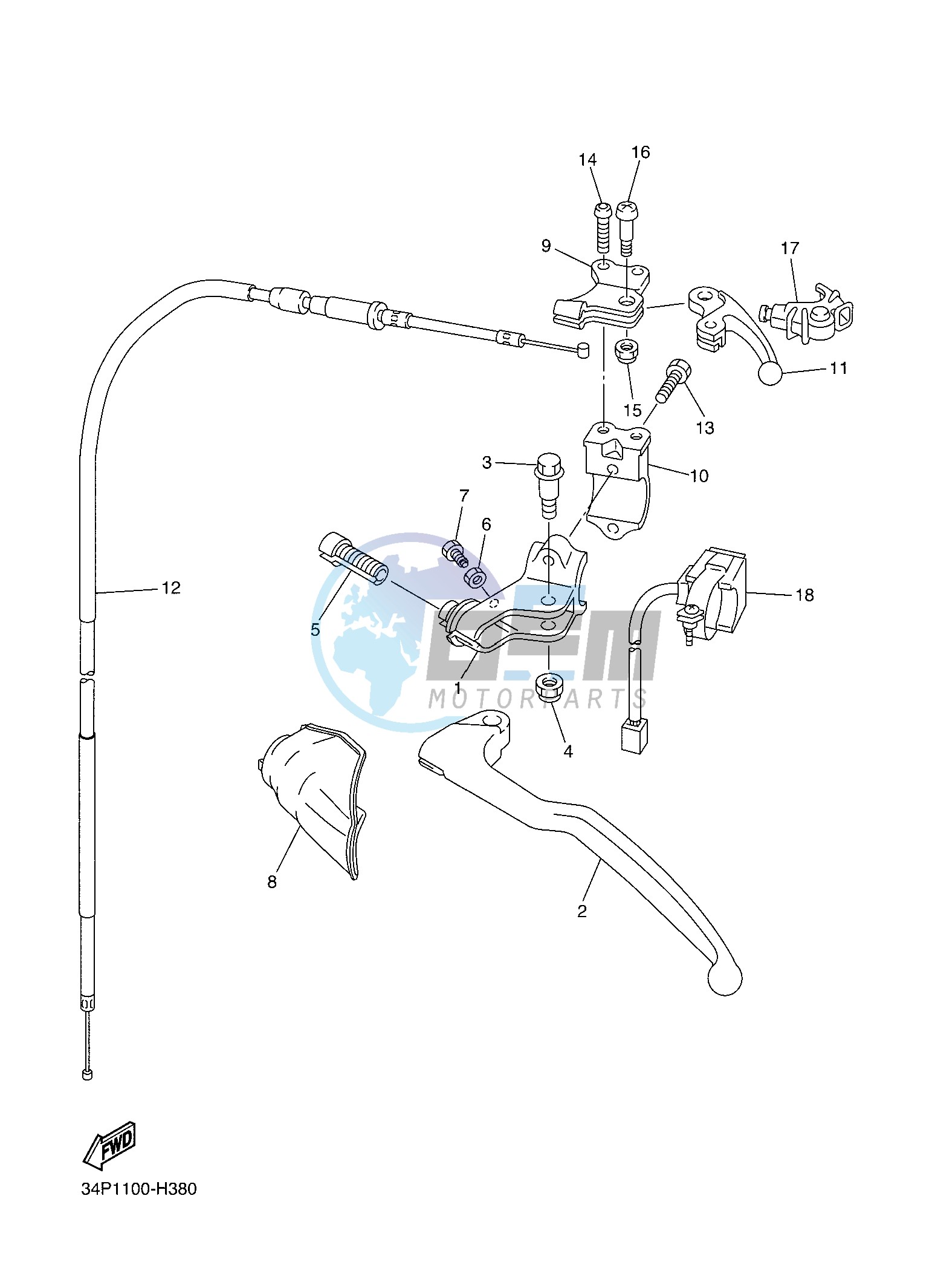 HANDLE SWITCH & LEVER