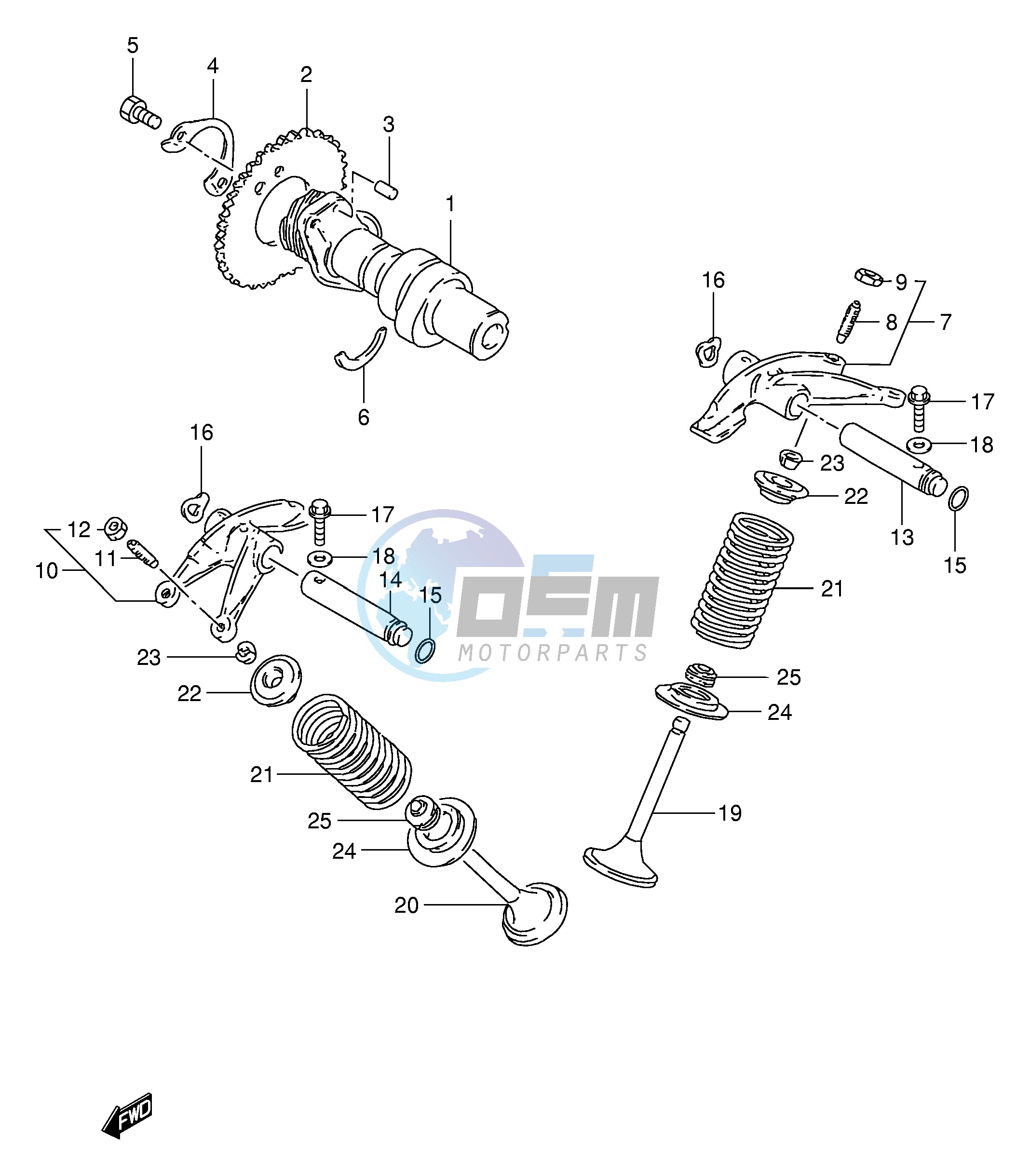 CAM SHAFT - VALVE