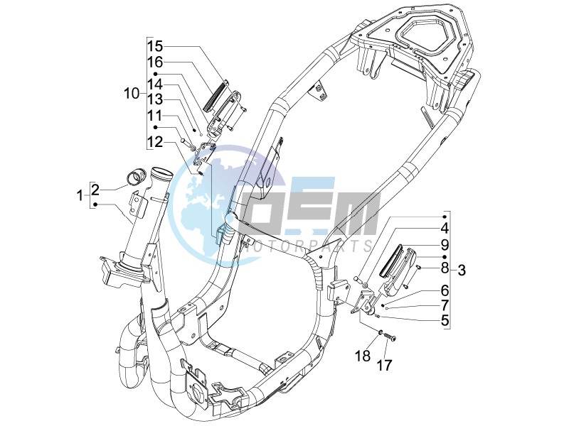 Frame bodywork