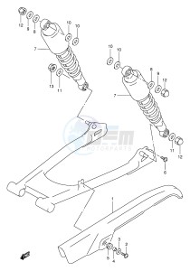 TU250X (E2) drawing CHAIN CASE