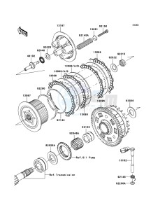 Z1000 ZR1000A6F FR GB XX (EU ME A(FRICA) drawing Clutch