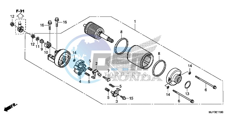 STARTER MOTOR