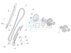 RSV 4 1000 APRC Factory Std SE drawing Rear cylinder timing system