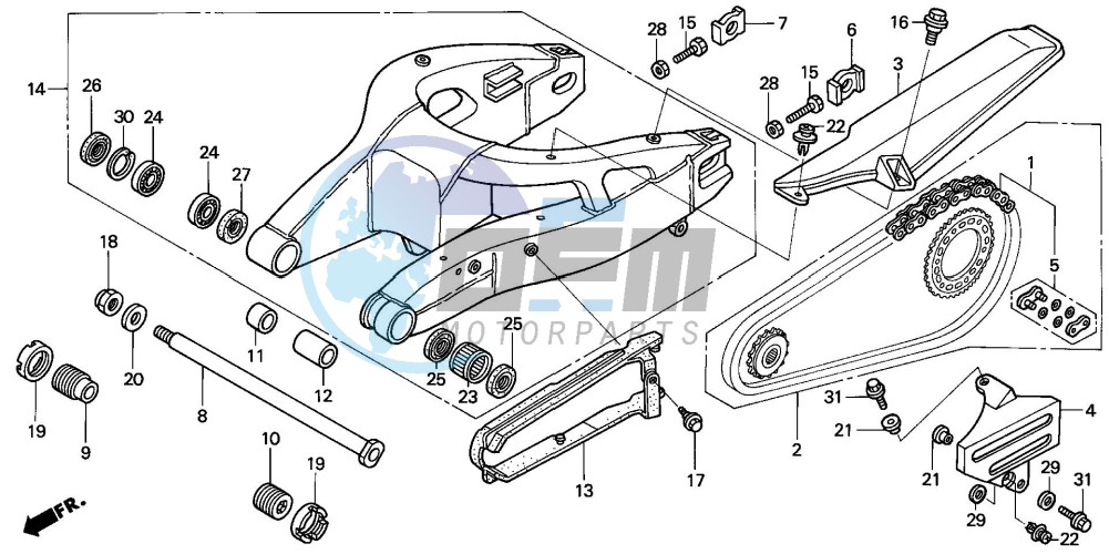 SWINGARM (VTR1000SP2/3/4/ 5/6)