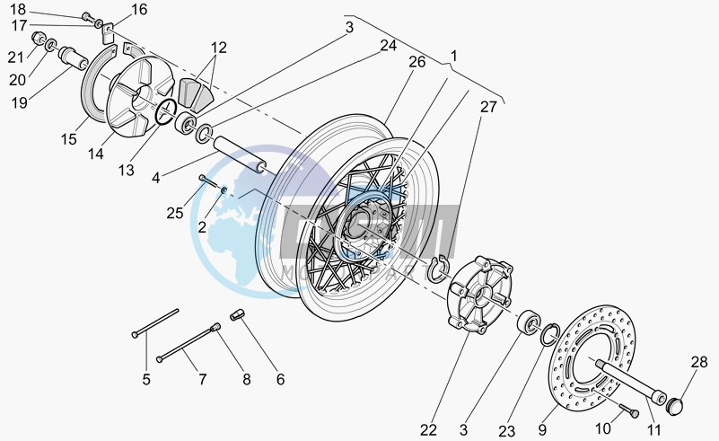 Rear wheel