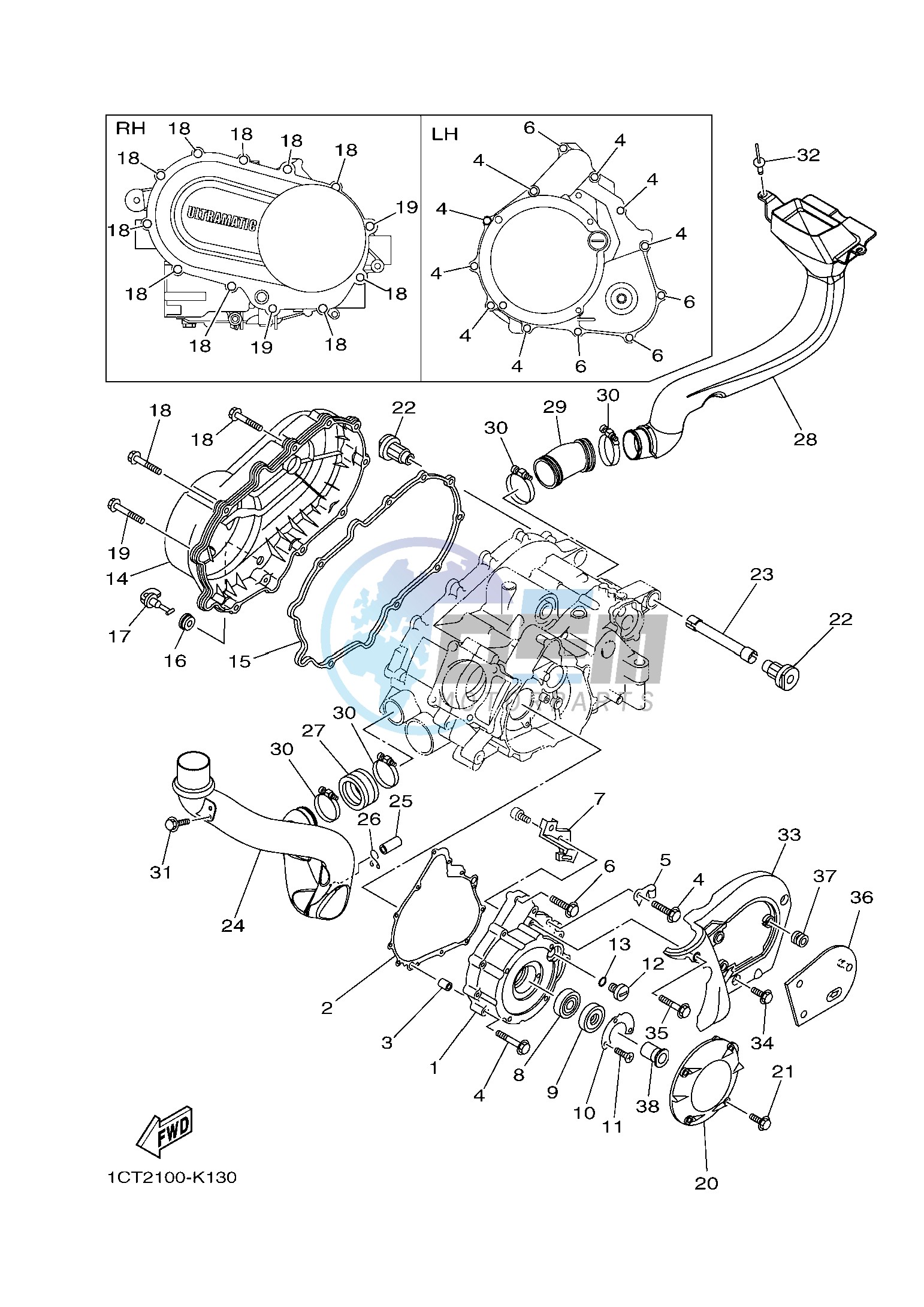 CRANKCASE COVER 1