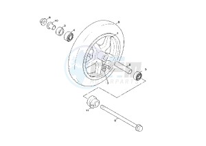 NXC CYGNUS X 125 drawing FRONT WHEEL