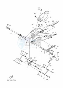 MT-10 MTN1000D (BGG6) drawing REAR ARM