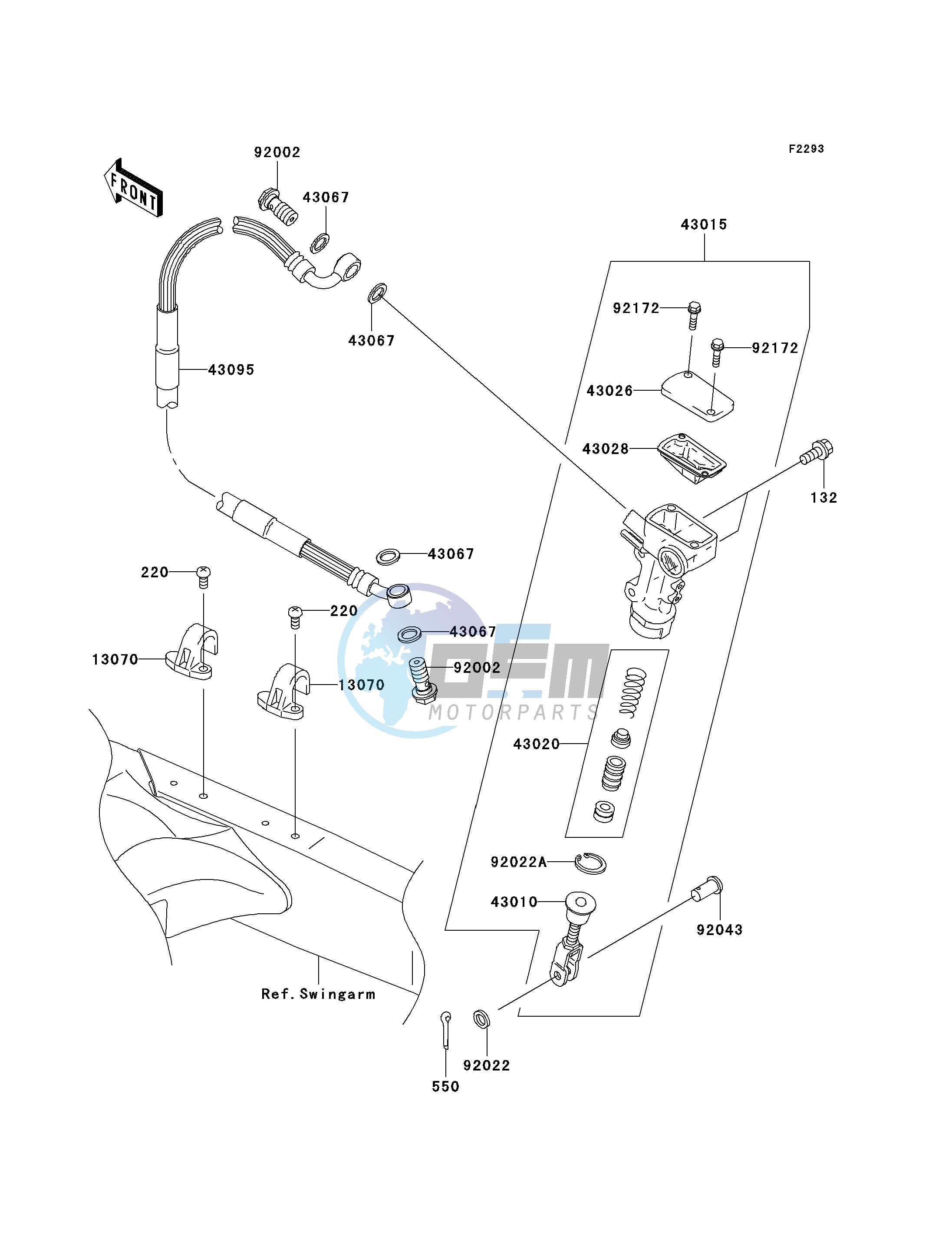 REAR MASTER CYLINDER