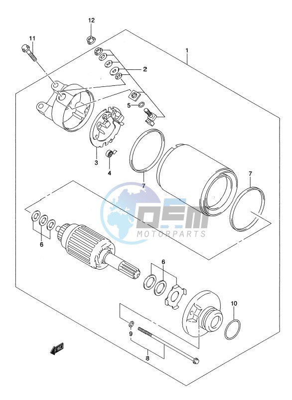 STARTING MOTOR