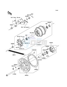 VN900_CLASSIC VN900B9F GB XX (EU ME A(FRICA) drawing Rear Hub