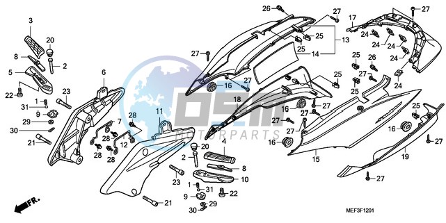 BODY COVER (FJS400D9/FJS4 00A)