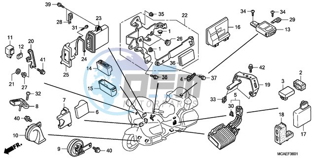 CONTROL UNIT (AIRBAG)