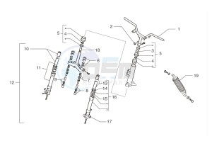 Ark LC RACING- Color: Red-White 200 drawing Suspensions